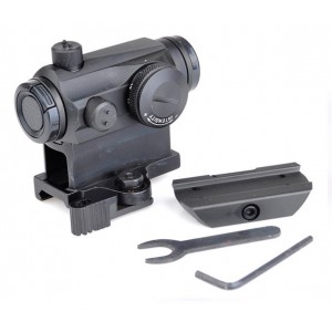 Коллиматорный прицел AIM-O T1 Red Dot Scope с высоким и низким креплением AO5029-BK